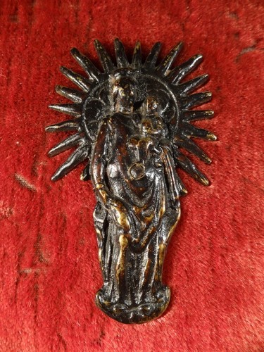 Ancienne plaque bronze - ancienne, en