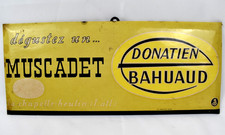 ANCIEN GLACOIDE PUBLICITAIRE MUSCADET DONATIEN BAHUAUD LA CHAPELLE HEULIN