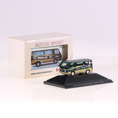 Herpa mercedes benz 100d - herpa, mercedes-benz
