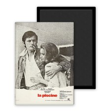 La piscine 1969 version 3 Affiche Film Cinéma - Magnet Frigo 54x78 mm