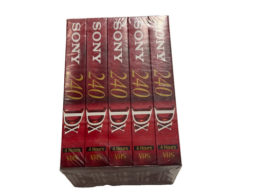Lot video sony - k7, 240