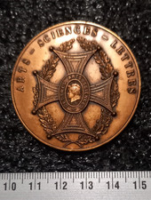 9# Médaille Arts Science et