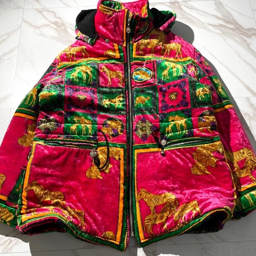Versace medusa down jacket - medusa,