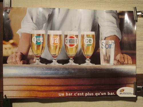 Affiche biere bar ambiance - affiche,