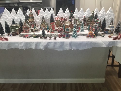 Christmas village display - village,