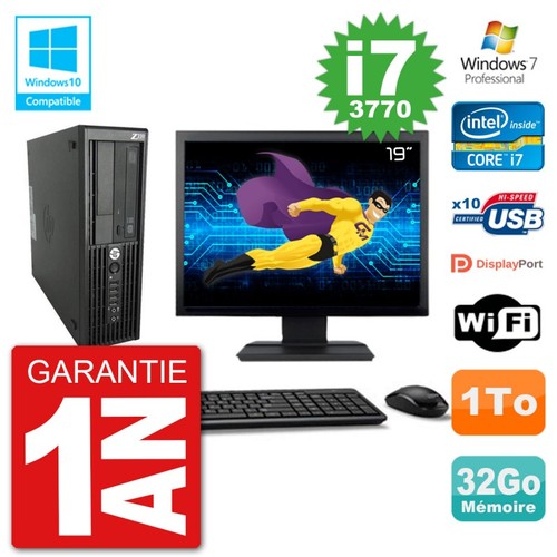 Z220 sff ecran core - sff, 19"