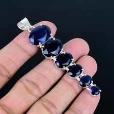 Pendentif solitaire en argent