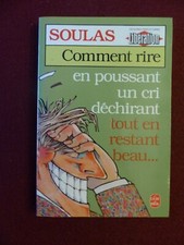 Le livre de Poche  BD n°4059 SOULAS "Comment rire en poussant un  cri déchirant