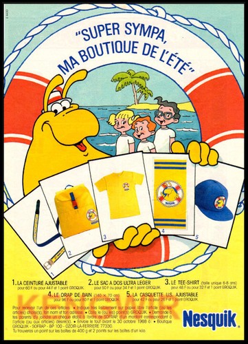 Vintage nesquik pub ad - vintage,