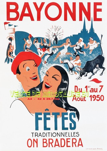 Fêtes bayonne 1950 a3 - 1950,