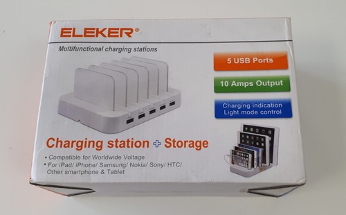Eleker station charge usb - station, 5