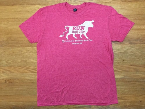 Run bull city tshirt - bull,