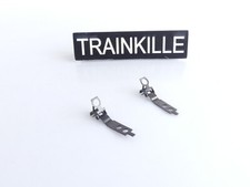 AS 2  ATTELAGES EN METAL POUR