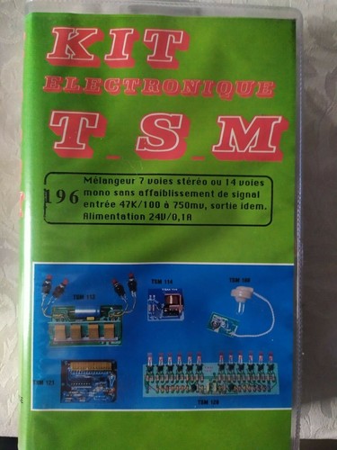 Kit electronique tsm 196 - electronique,