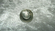 Ancien bouton militaire argent