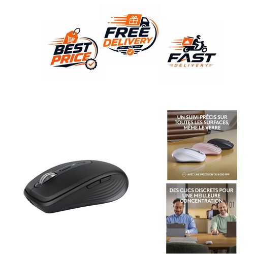 Souris sans fil logitech - fil, mx