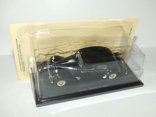Citroen traction 1953 noir - citroen,