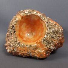 Cendrier En Pierre Naturelle Sculpté Cendrier Artisanal Vintage Années 60