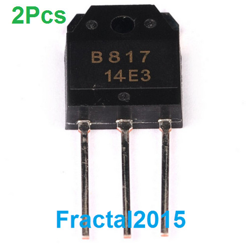 2pcs 2sb817 b817 - b817, to-3p