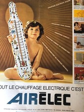 Publicité Vintage - French Advertising AIRÉLEC (Septembre 1974)