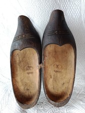Paire ancienne et authentique - SABOT ENFANT taille 18 - ART POPULAIRE