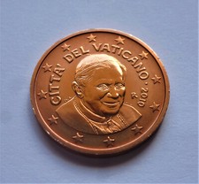 Pièce 2 Centimes Vatican 2010