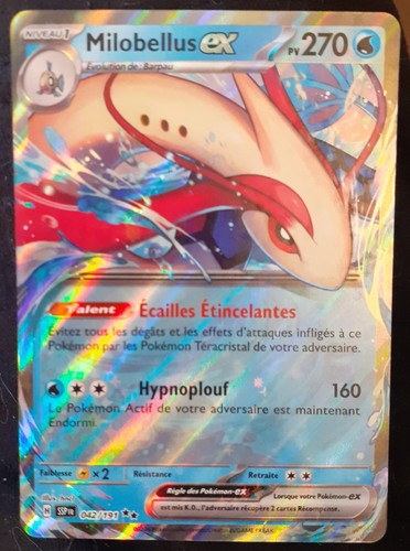 Carte pokémon milobellus - milobellus, ex