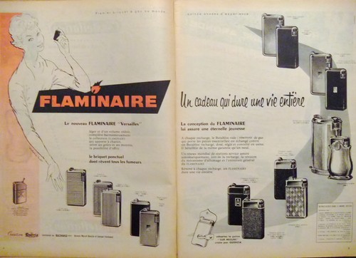 Publicité briquet flaminaire - publicitÉ,