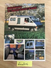 Renault Trafic fourgon aménagé Méridienne camping catalogue prospectus brochure