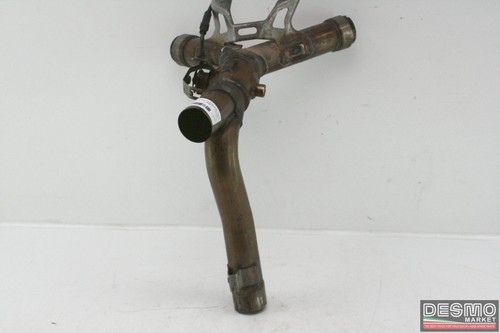 Body central exhaust pipe