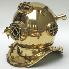 Brass Mark V Dive Helmet, 17"