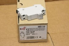 10x Sectionneur simple / Porte fusible 10X38 32A 400VAC Max - DF ELECTRIC 480135