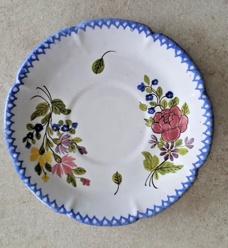 Ancienne assiette faïence - ancienne,
