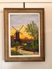 Tableau Peinture Huile Toile