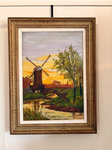 Tableau peinture huile - peinture,