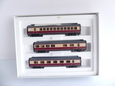 23353 TRIX HO 3 VOITURES VOYAGEURS TRANS EUROP EXPRESS VT 11.5 Ep III