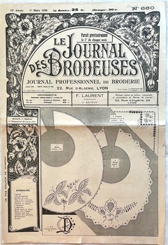 Journal des brodeuses - brodeuses, n°