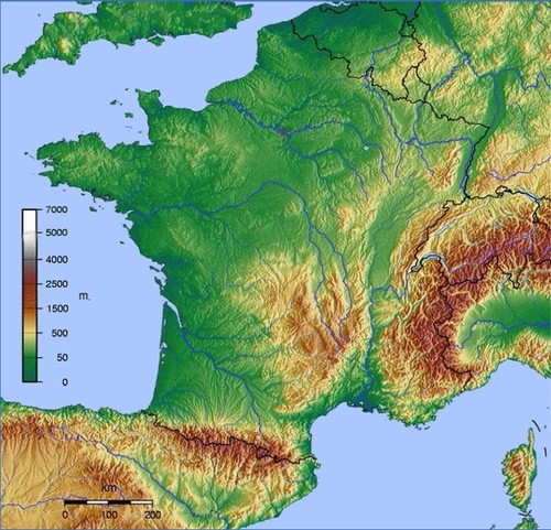 France topo gps - topo, for