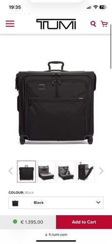 Tumi porte costume - tumi,