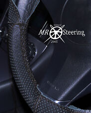 Couvre Volant En Cuir Perforé Pour Mercedes Classe C W203 Double Couture