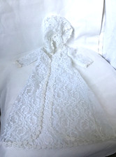 VETEMENT ANCIEN POUPEE CAPE ROBE MARIEE CATHIE BELLA 1971