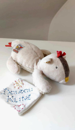 Peluche doudou grelot - peluche/doudou,