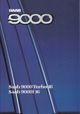 catalogue / brochure Saab 9000