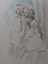 Gravure, eau forte Mariette