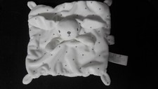 doudou plat lapin blanc étoiles gris SIMBA TOYS NICOTOY (8 dispo)