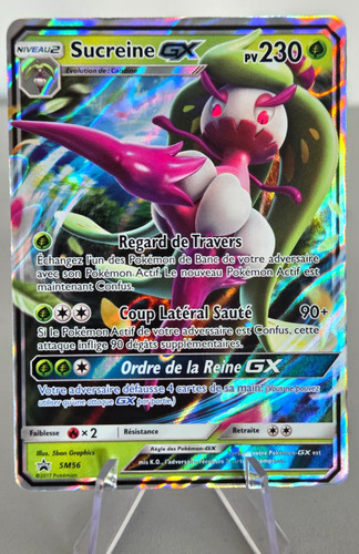 Carte pokémon sucreine - sucreine, gx