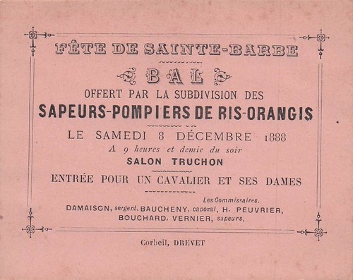 Carte entrée bal - carte, d'entrée