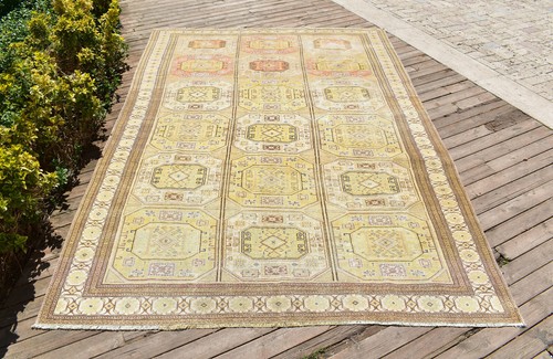 Tapis turc x112 bunyan - tapis, 77''x112''