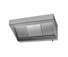 Hotte Professionnelle Trapèze Statique Inox Restaurant & Cuisine Professionnelle