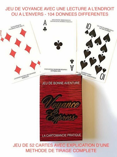 Jeu cartes voyance - 52,